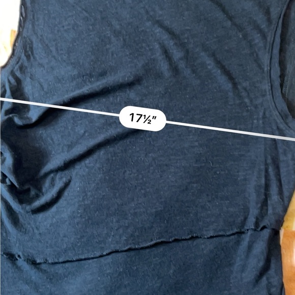 NWT We The Free Black Asymmetrical Tank L - Picture 6 of 7